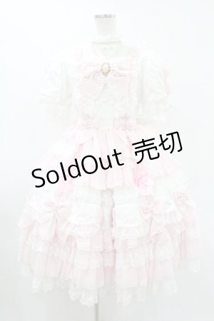 画像: Angelic Pretty / Sweet Tiara Princess Dress Set Free シロ H-25-08-01-1042-AP-OP-NS-ZH