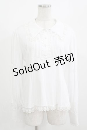 画像: Vallee lys / ドゥスールカットソー 1 ホワイト H-25-08-01-053-GO-TO-KB-ZH