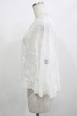 画像2: ATELIER PIERROT / レースケープ  ホワイト H-25-08-01-054-EL-JA-KB-ZH (2)