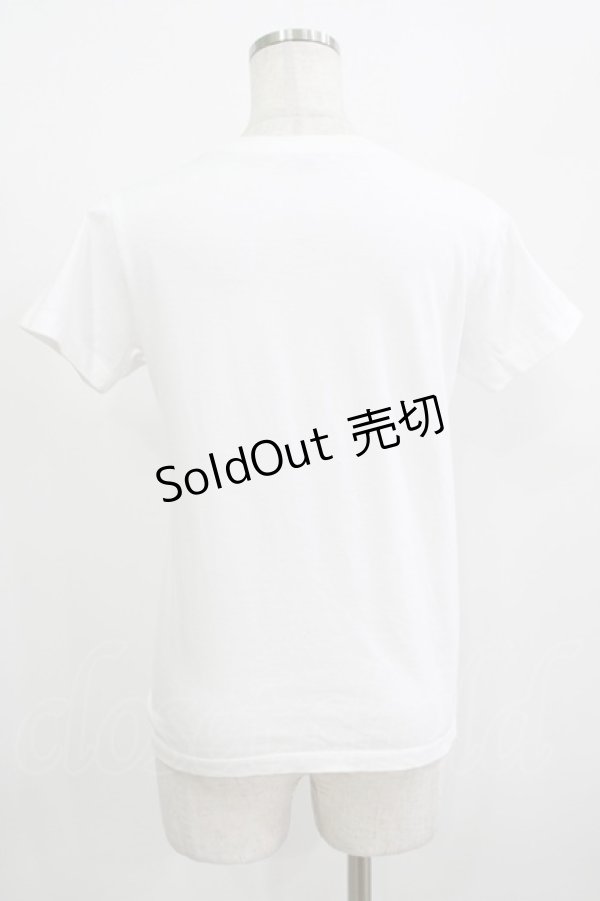 画像3: MILK / さくら×MILK Tシャツ S ホワイト H-25-08-01-063-ML-TO-KB-ZH (3)