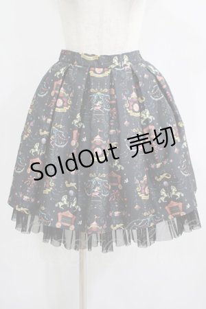 画像: abilletage / CIRCUSタックスカート  ブラック H-25-08-01-012-GO-SK-KB-ZH