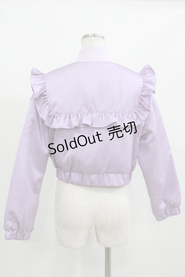 画像3: MILK / Lalaショートブルゾン  ラベンダー H-25-08-01-023-ML-JA-KB-ZH (3)