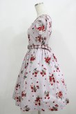 画像2: MILK / BERRY Timeワンピース  スモーキーベリー×レッドタータン H-25-08-02-026-ML-OP-KB-ZH (2)