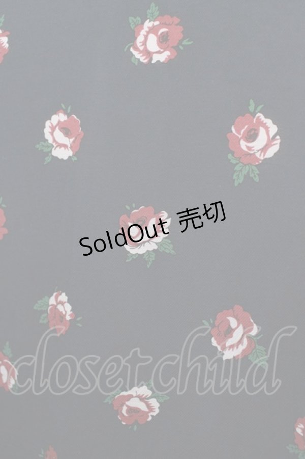 画像4: Jane Marple Dans Le Salon / British rose Agathaドレス  ブラック H-25-08-02-003-JM-OP-KB-ZH (4)