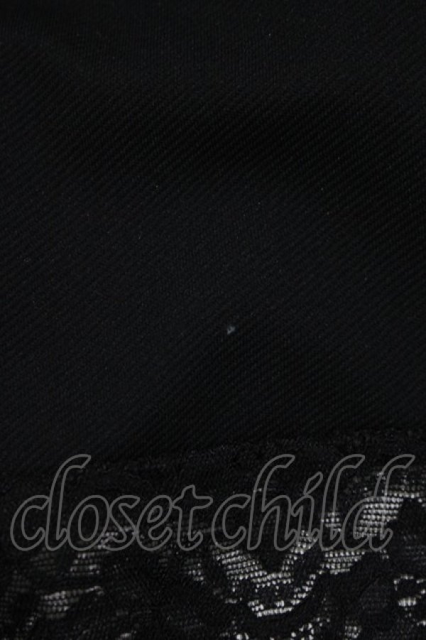 画像4: MR corset / コルセット風切替ノースリーブワンピース  黒 H-25-08-02-034-PU-OP-KB-ZH (4)