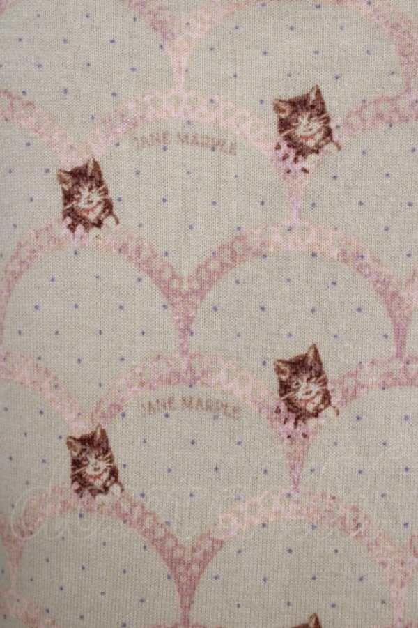 画像4: Jane Marple / gabrielleソフト裏毛のワンピース  クリーム H-25-08-02-037-JM-OP-KB-ZH (4)