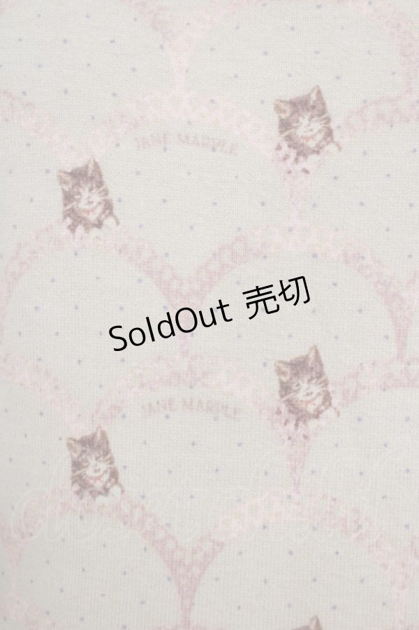 画像4: Jane Marple / gabrielleソフト裏毛のワンピース  クリーム H-25-08-02-037-JM-OP-KB-ZH (4)