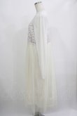 画像2: Candy Stripper / LINGERIE LAYERED DRESS 2 オフ H-25-08-02-040-PU-OP-KB-ZH (2)