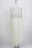 画像3: Candy Stripper / LINGERIE LAYERED DRESS 2 オフ H-25-08-02-040-PU-OP-KB-ZH (3)
