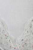 画像4: Candy Stripper / LINGERIE LAYERED DRESS 2 オフ H-25-08-02-040-PU-OP-KB-ZH (4)