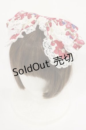 画像: BABY,THE STARS SHINE BRIGHT / Strawberry Garden柄カチューシャ  オフ白 H-25-08-02-1041-BA-AC-NS-ZH