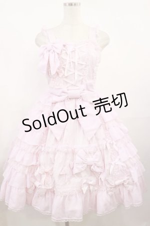 画像: Angelic Pretty / 恋するお姫様ジャンパースカート Free ピンク H-25-08-02-1003-AP-OP-NS-ZH