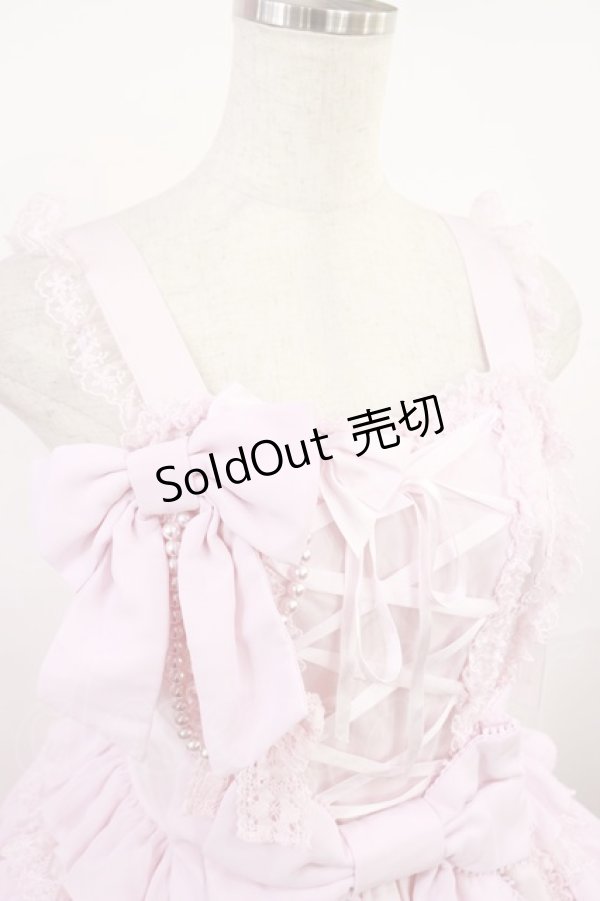 画像4: Angelic Pretty / 恋するお姫様ジャンパースカート Free ピンク H-25-08-02-1003-AP-OP-NS-ZH (4)