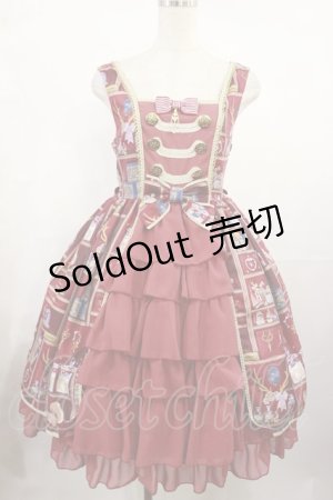 画像: Angelic Pretty / Fairy Crystalジャンパースカート Free ワイン H-25-08-02-1007-AP-OP-NS-ZH