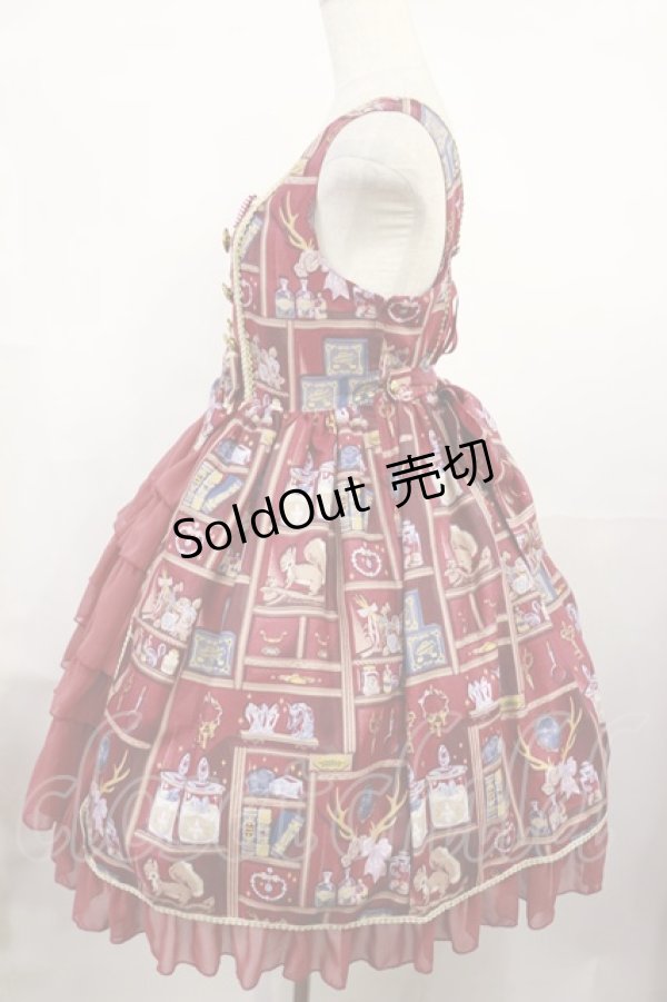 画像2: Angelic Pretty / Fairy Crystalジャンパースカート Free ワイン H-25-08-02-1007-AP-OP-NS-ZH (2)
