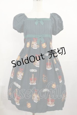 画像: Innocent World / クラウンジュエルズコレクションワンピース M グリーン H-25-08-02-1008-IW-OP-NS-ZH