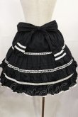 画像2: Angelic Pretty / 2重フリルピンタックスカート Free ブラック H-25-08-02-1009-AP-SK-NS-ZH (2)