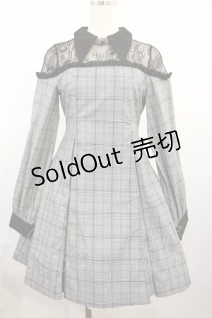 画像: EATME / レースコンビフレアワンピース S ミックス H-25-08-02-1013-LO-OP-NS-ZH