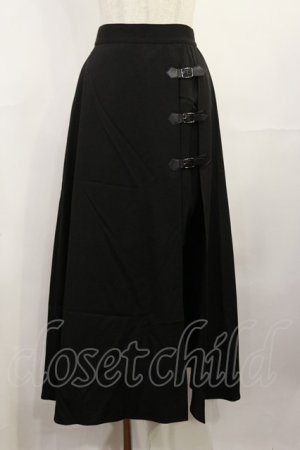 画像: EATME / ベルテッドフレアスカート S ブラック H-25-08-02-1021-LO-SK-NS-ZH