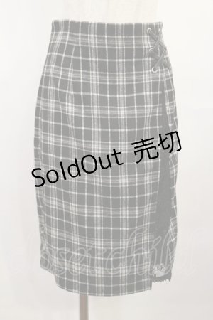 画像: EATME / レーススリットタイトスカート M ミックス H-25-08-02-1022-LO-SK-NS-ZH