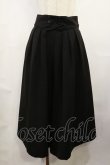 画像1: F&A / ウエストダブル釦ロングキュロット Free BLACK H-25-08-02-1025-LO-PA-NS-ZH (1)