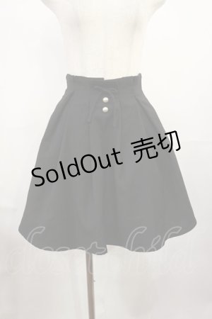 画像: evelyn / パールリボンスカート S ブラック H-25-08-02-1028-LO-SK-NS-ZH
