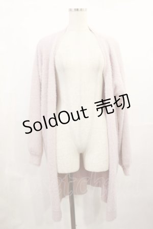 画像: EATME / メタリックフェザーロングカーデ Free ピンク H-25-08-02-1032-LO-TO-NS-ZH