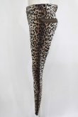 画像2: HYSTERIC GLAMOUR / LEOPARD柄スリムパンツ 28インチ ブラウン H-25-08-02-051-PU-PA-KB-ZH (2)