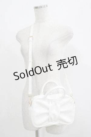 画像: Emily Temple cute / miniリボンBag  アイボリー H-25-08-02-074-ET-BG-KB-ZH