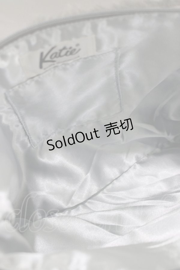 画像2: Katie / FUR bag  グレー H-25-08-02-075-LO-BG-KB-ZH (2)