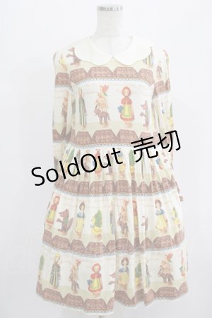 画像: Jane Marple / Grimms Marionetteミニワンピース  アイボリー H-25-08-02-010-JM-OP-KB-ZH