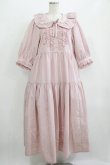 画像1: Candy Stripper / SHIRLEY FRILL DRESS  ピンク H-25-08-02-012-PU-OP-KB-ZH (1)