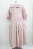 画像3: Candy Stripper / SHIRLEY FRILL DRESS  ピンク H-25-08-02-012-PU-OP-KB-ZH (3)