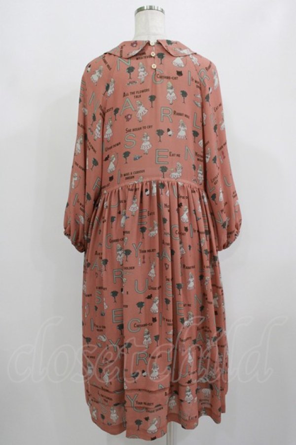 画像3: Jane Marple / The nursery Alice tablier dress  アプリコットブラウン H-25-08-02-016-JM-OP-KB-ZH (3)