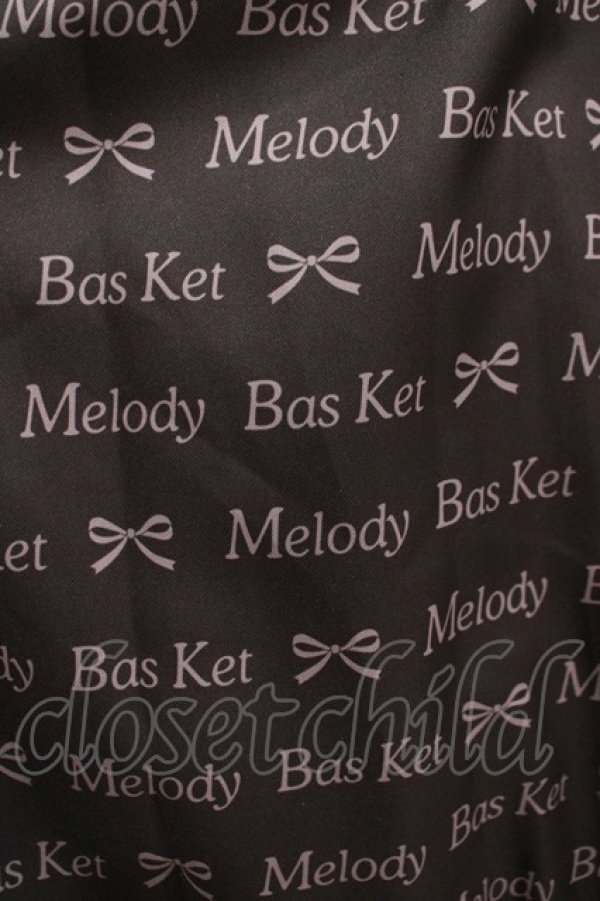 画像4: Melody BasKet / ロゴ＆リボンワンピース M ダークブラウン H-25-08-02-020-LO-OP-KB-ZH (4)