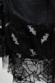 画像4: Qutie Frash / 蝙蝠チュールワンピース Free ブラック H-25-08-03-032-QU-OP-NS-ZH (4)