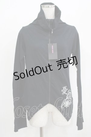 画像: PEACE NOW / ZIPトップス M ブラック H-25-08-03-034-PU-TO-NS-ZH