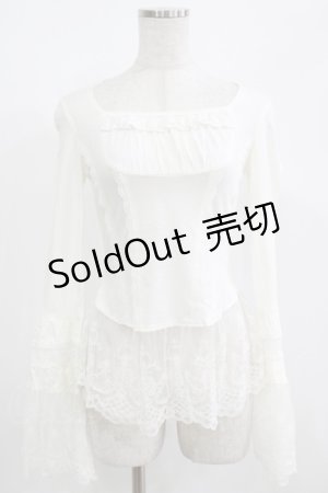 画像: Juliette et Justine / Dentelle Delice Blouse Free オフ H-25-08-03-066-CL-TO-NS-ZH