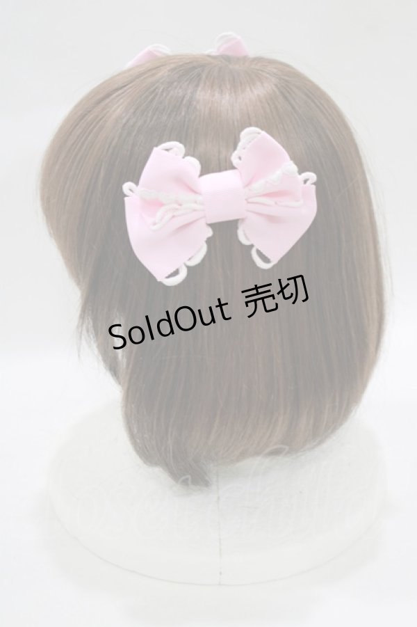 画像2: Angelic Pretty / アラカルトグログランリボンコーム  ピンク H-25-08-03-076-AP-AC-NS-ZH (2)