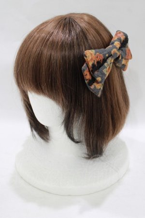 画像: metamorphose / ゴブラン風くまちゃんヘアコーム  ブラック H-25-08-03-080-ME-AC-NS-ZH