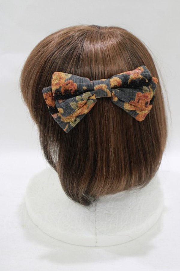 画像2: metamorphose / ゴブラン風くまちゃんヘアコーム  ブラック H-25-08-03-080-ME-AC-NS-ZH (2)
