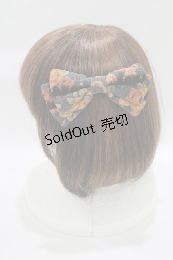画像2: metamorphose / ゴブラン風くまちゃんヘアコーム  ブラック H-25-08-03-080-ME-AC-NS-ZH (2)