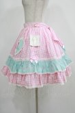 画像2: Angelic Pretty / ギンガムシャーベットスカート Free ピンク H-25-08-03-010-AP-SK-NS-ZH (2)