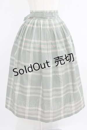 画像: an another angelus / ビッグチェックタックスカート Free L/GREEN H-25-08-03-013-CA-SK-NS-ZH