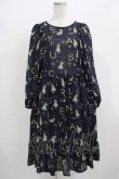 画像1: Jane Marple / The nursery Alice tunic dress  ネイビー H-25-08-04-001-JM-OP-KB-ZH (1)