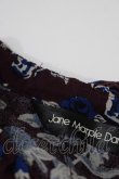 画像5: Jane Marple Dans Le Salon / Dance with rosesのラッフルフリルブラウス  ボルドー H-25-08-04-027-JM-BL-KB-ZH (5)