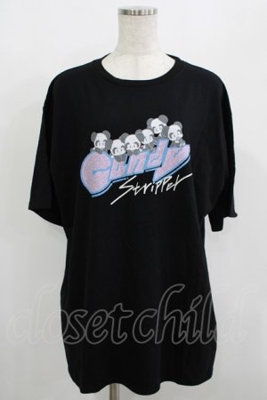 画像: Candy Stripper / PANDA Tee 2 ブラック H-25-08-04-050-PU-TO-KB-ZH