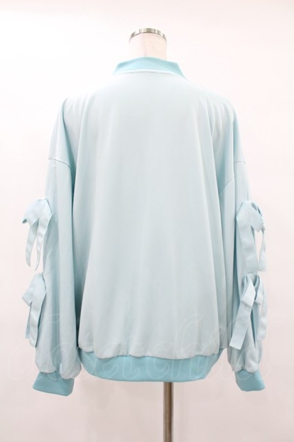 画像2: Candy Stripper / IMMATURE RIBBON BLOUSON  ライトブルー H-25-08-04-1059-PU-JA-KB-ZH (2)