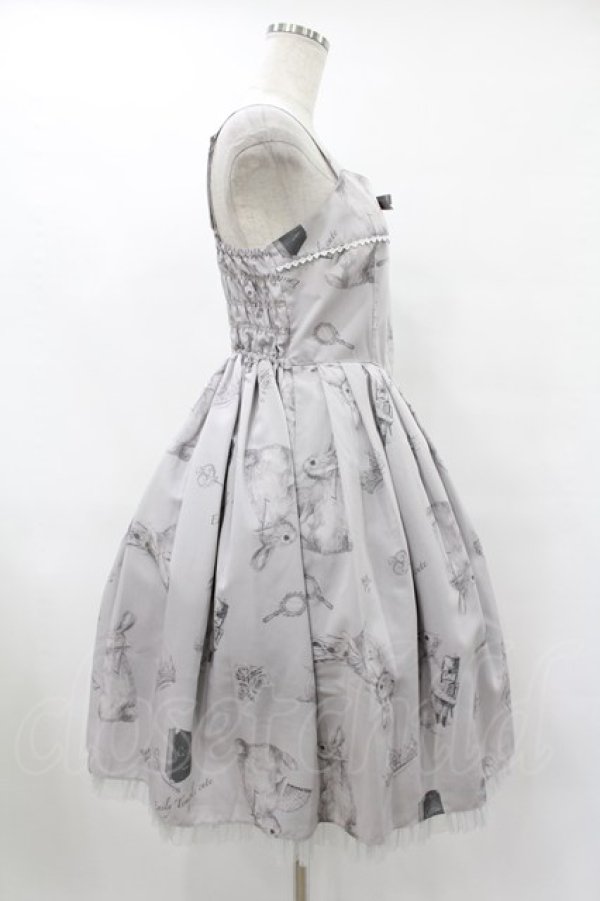 画像3: Emily Temple cute / principal bunnyキャミソールワンピース  グレー H-25-08-04-1007-ET-OP-KB-ZH (3)