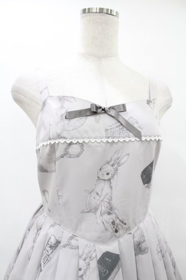 画像4: Emily Temple cute / principal bunnyキャミソールワンピース  グレー H-25-08-04-1007-ET-OP-KB-ZH (4)
